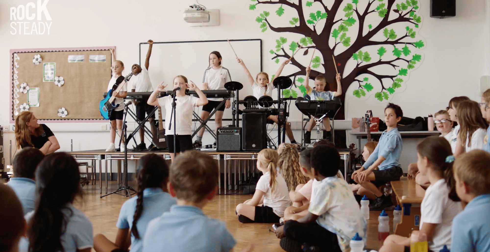 Rocksteady Assembly - shot from video Rocksteady Assembly - shot from video